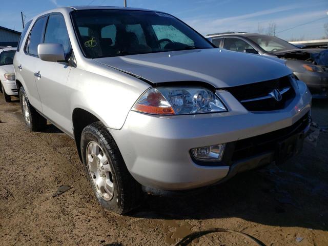 Salvage cars for sale from Copart Pekin, IL: 2002 Acura MDX