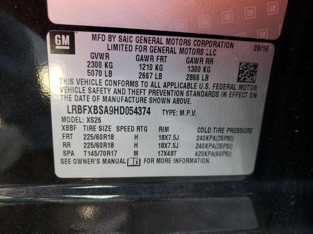 2017 BUICK ENVISION E LRBFXBSA9HD054374