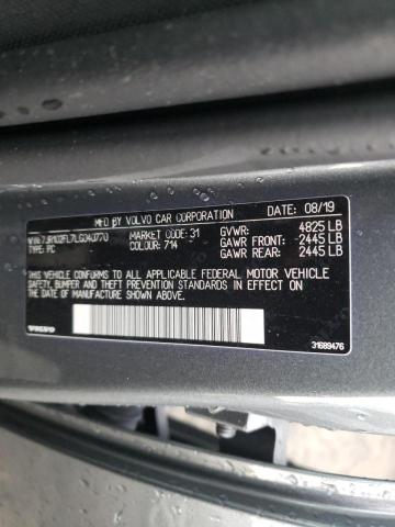 2020 VOLVO S60 T5 INS 7JR102FL7LG040770