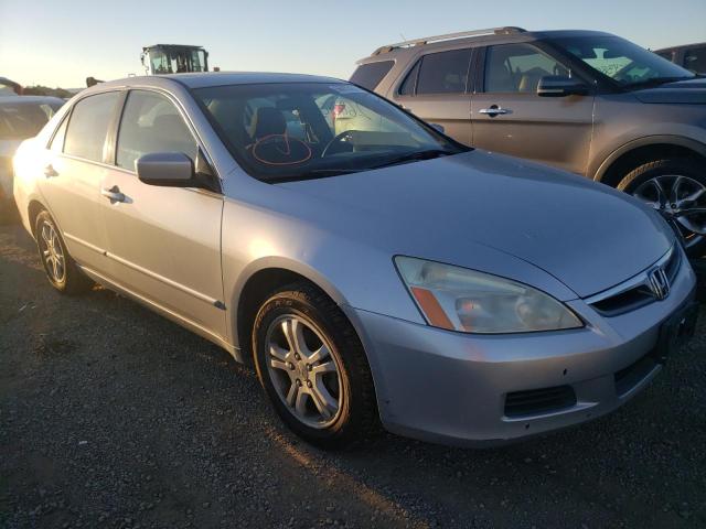 Salvage cars for sale from Copart San Martin, CA: 2007 Honda Accord EX