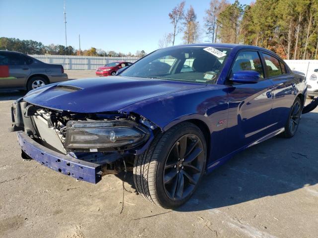 DODGE CHARGER 2019 BLUE Photo 2