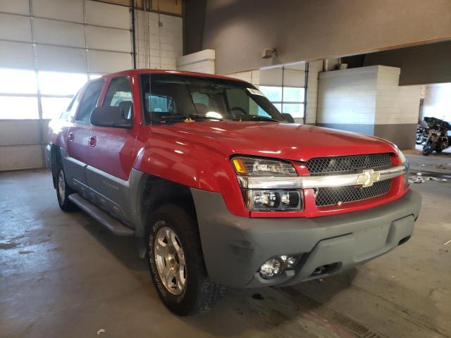CHEVROLET AVALANCHE 2002 RED Photo 1