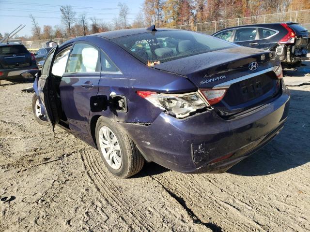5NPEB4AC5DH550271 Hyundai Sonata Gls 2013. Фото: 2
