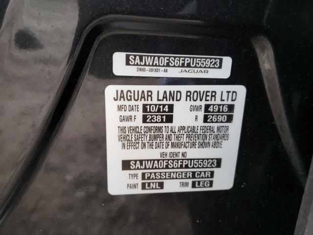2015 JAGUAR XF 2.0T PR SAJWA0FS6FPU55923