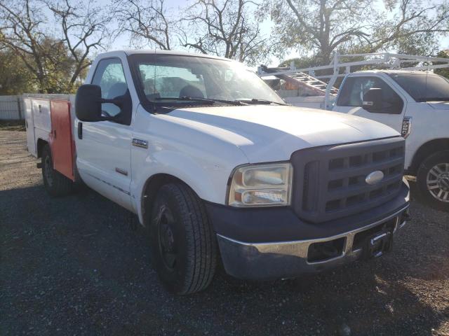 Salvage cars for sale from Copart San Martin, CA: 2006 Ford F350 SRW S