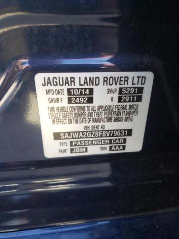 2015 JAGUAR XJL PORTFO SAJWA2GZ8F8V79631