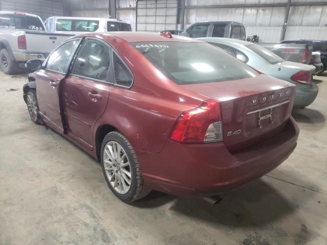 2011 VOLVO S40 T5 YV1672MS2B2534910