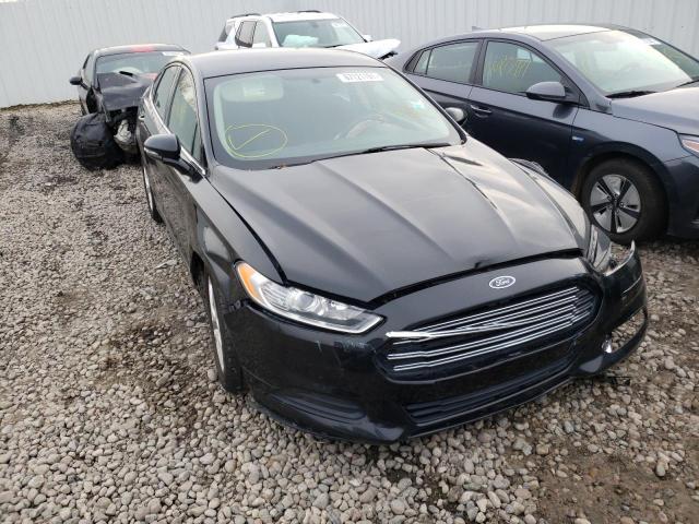 Salvage cars for sale at Lansing, MI auction: 2015 Ford Fusion SE
