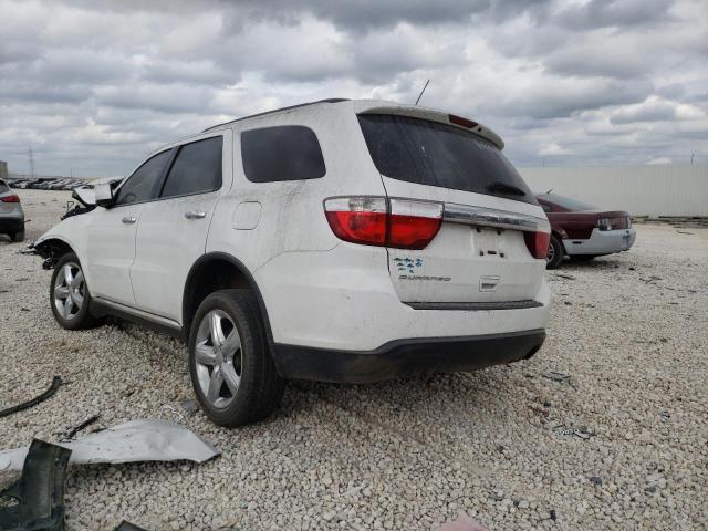 VIN: 1C4RDHAG3DC694130 Auction: COPART Lot: 66042241 Location: TX - AUSTIN 1C4RDHAG3DC694130 DODGE DURANGO 2013 WHITE Photo 3