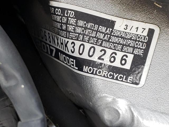 2017 HONDA GL1800 ABS JH2SC68NXHK300266