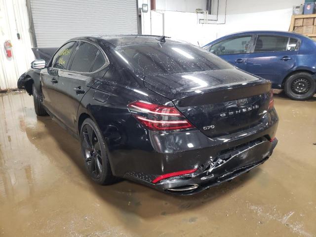 2022 GENESIS G70 BASE KMTG54TE0NU088287