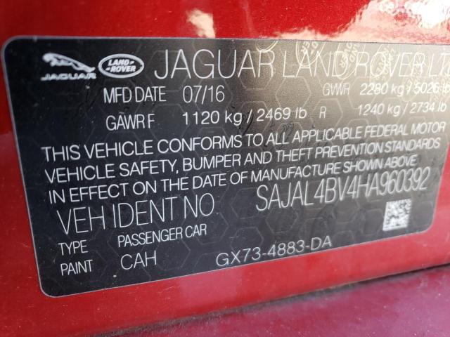 2017 JAGUAR XE R - SPO SAJAL4BV4HA960392