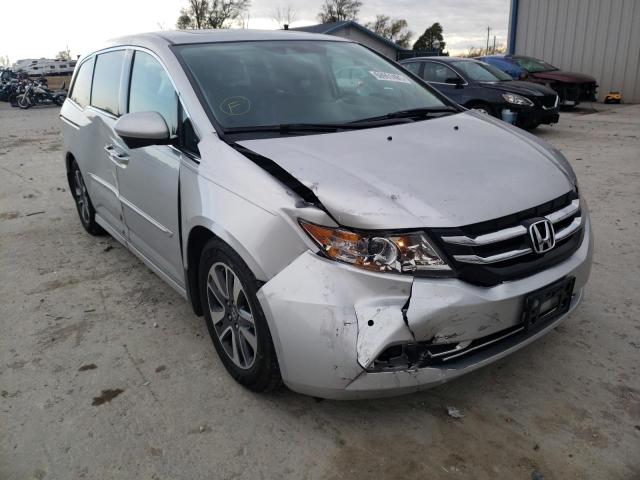 Salvage cars for sale from Copart Sikeston, MO: 2015 Honda Odyssey TO