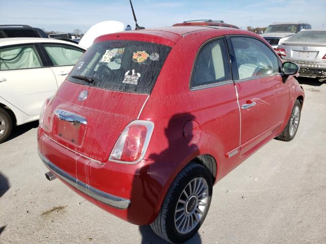 2012 FIAT 500 LOUNGE 3C3CFFCR2CT316276