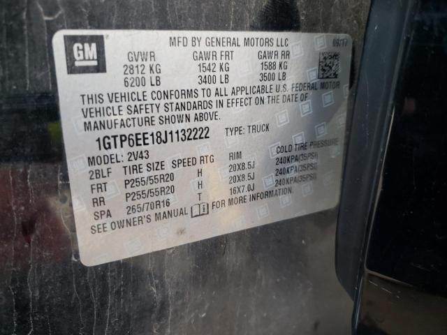 2018 GMC CANYON DEN 1GTP6EE18J1132222