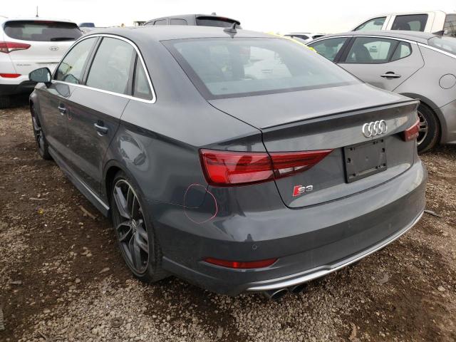 2017 AUDI S3 PREMIUM WAUB1GFF5H1018569