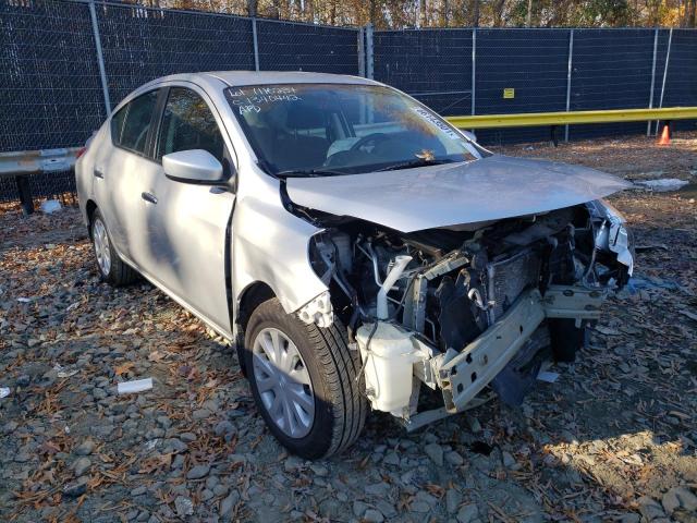 Salvage cars for sale at Waldorf, MD auction: 2015 Nissan Versa S