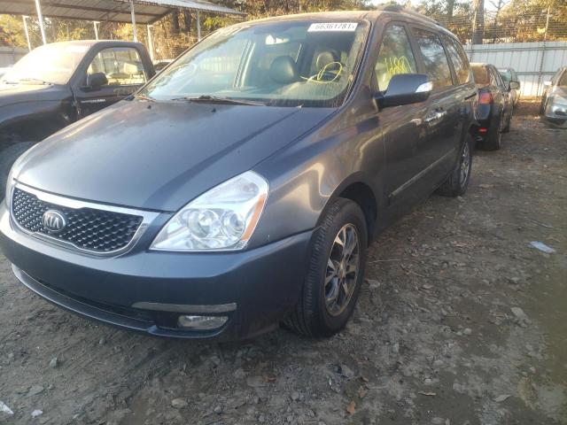 2014 KIA SEDONA EX KNDMH4C76E6540399