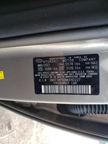 2021 GENESIS G90 PREMIU KMTF34PA3MU092227