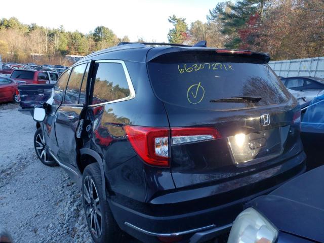 2019 HONDA PILOT ELIT 5FNYF6H01KB001848