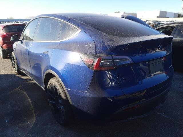 2021 TESLA MODEL Y 5YJYGDEEXMF246247