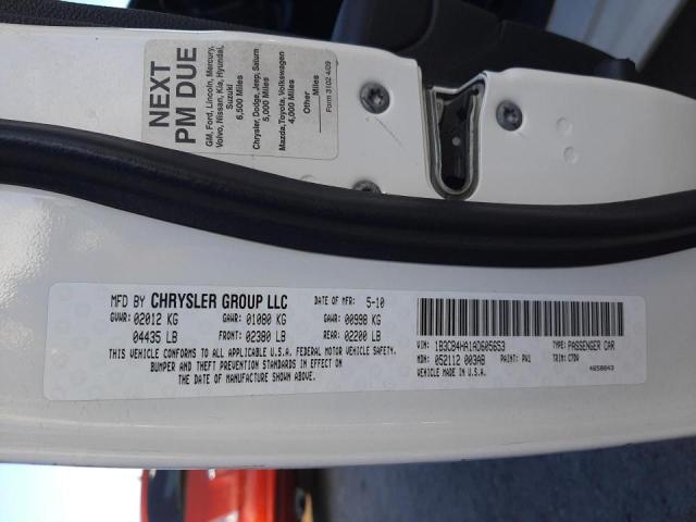 2010 DODGE CALIBER SX 1B3CB4HA1AD605653