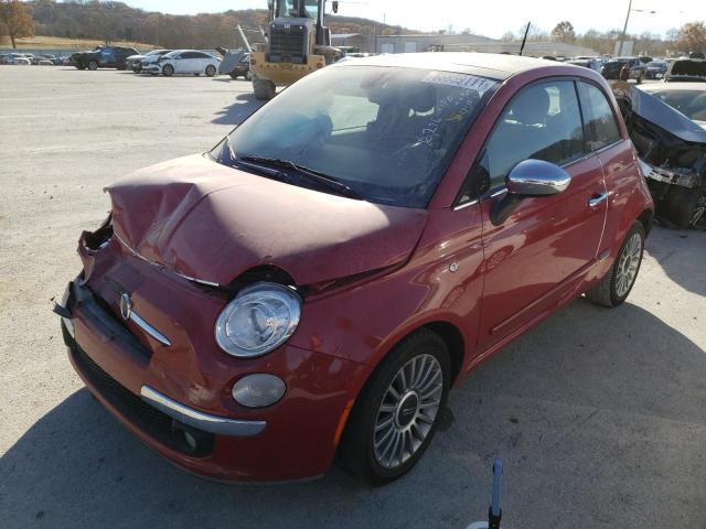 2012 FIAT 500 LOUNGE 3C3CFFCR2CT316276