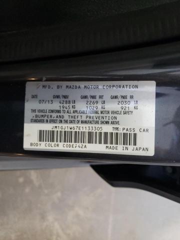 2014 MAZDA MAZDA 6 JM1GJ1W67E1133305