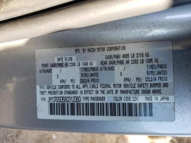 MAZDA 5 2008 SILVER Photo 10