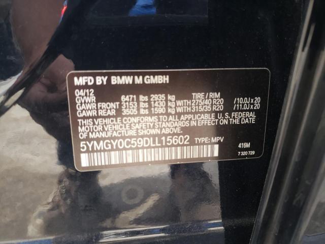 2013 BMW X5 M 5YMGY0C59DLL15602