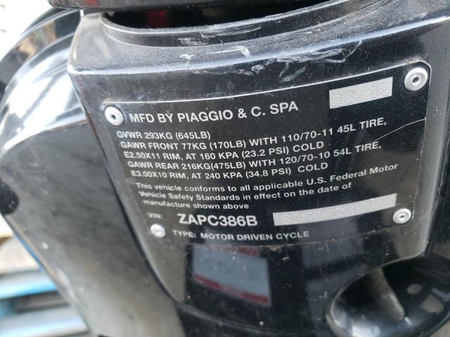 2006 VESPA LX 50 ZAPC386B665002373