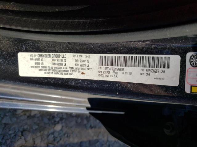 2011 DODGE AVENGER EX 1B3BD4FB8BN540880
