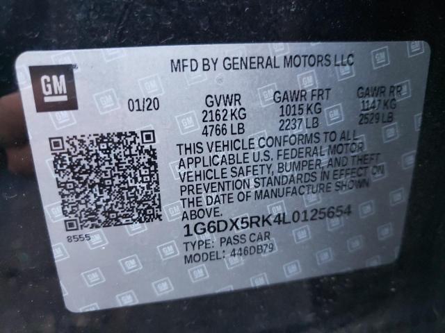 2020 CADILLAC CT5 LUXURY 1G6DX5RK4L0125654