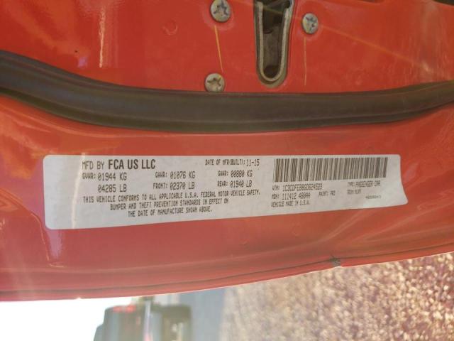 2016 DODGE DART GT 1C3CDFEB8GD624523