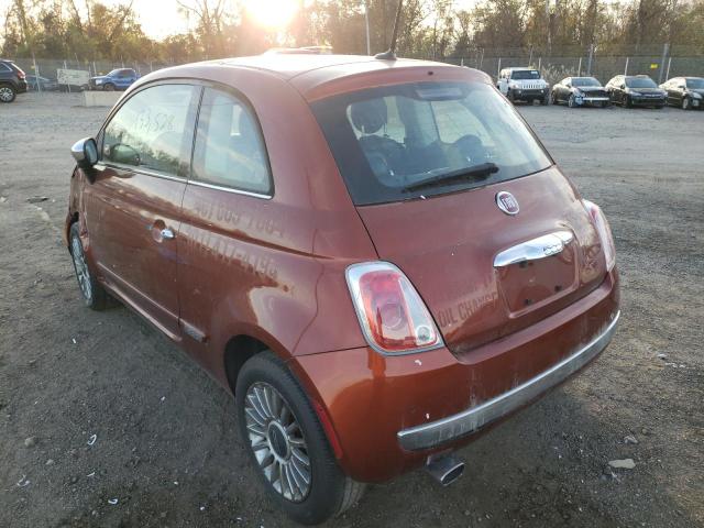 2013 FIAT 500 LOUNGE 3C3CFFCR8DT596156