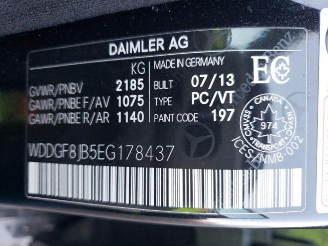 2014 MERCEDES-BENZ C 350 4MAT WDDGF8JB5EG178437