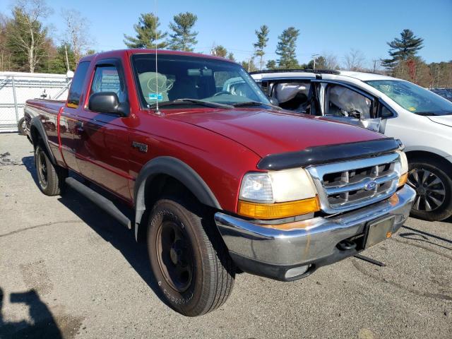 Salvage cars for sale from Copart Exeter, RI: 2000 Ford Ranger SUP