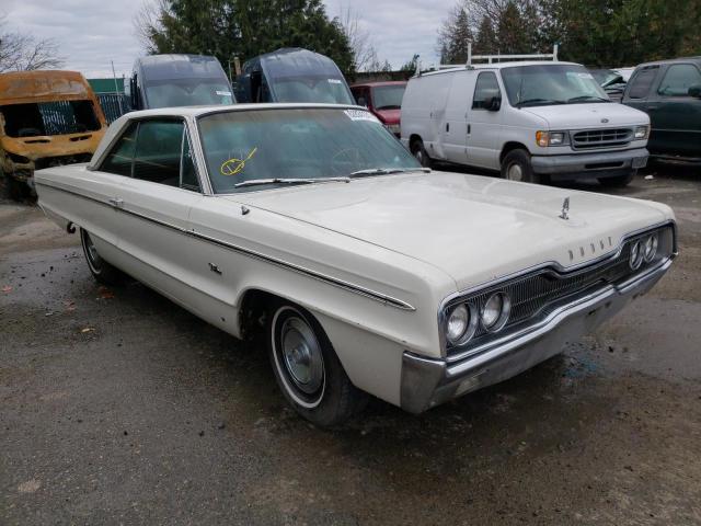 Salvage cars for sale from Copart Graham, WA: 1966 Dodge Polara