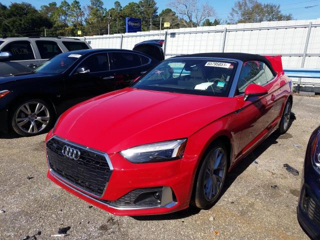 2022 AUDI A5 QUATTRO WAUYAGF52NN000438