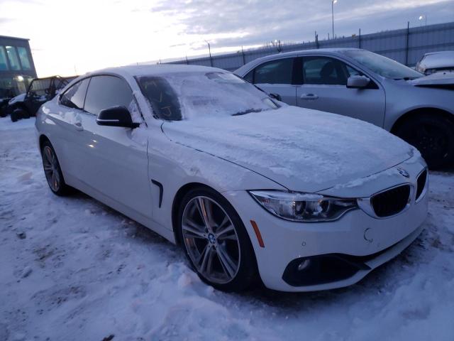 Salvage cars for sale from Copart Nisku, AB: 2014 BMW 428 XI