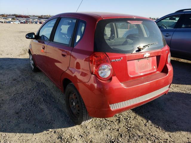 2011 CHEVROLET AVEO LT KL1TG6DEXBB169054