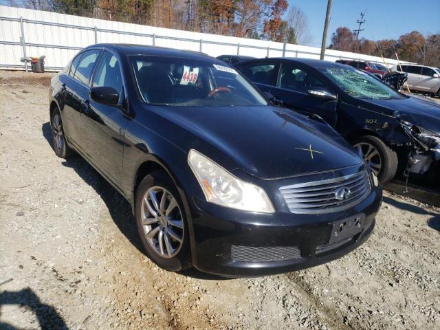 Salvage cars for sale from Copart Mebane, NC: 2009 Infiniti G37