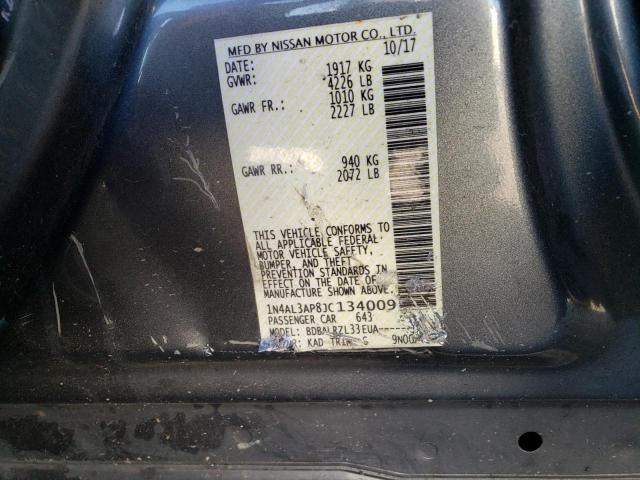 1N4AL3AP8JC134009 Nissan Altima 2018. Фото: 9