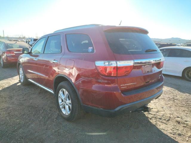 2013 DODGE DURANGO CR 1C4RDJDG9DC676511