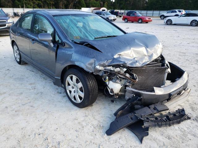 Salvage cars for sale from Copart Ocala, FL: 2009 Honda Civic LX