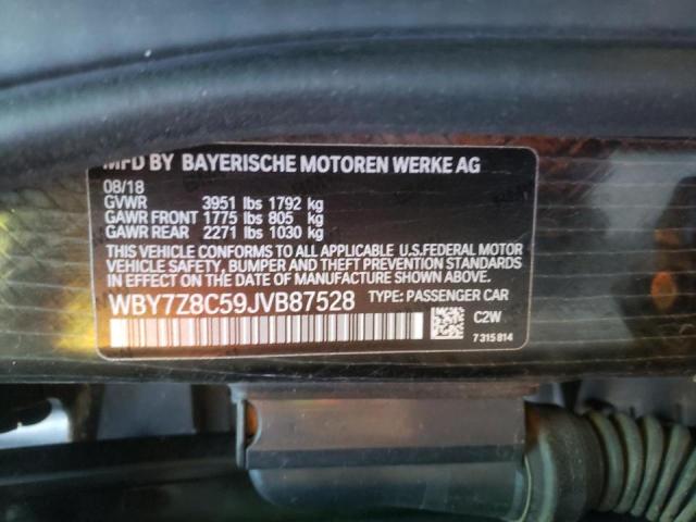 2018 BMW I3 S REX WBY7Z8C59JVB87528