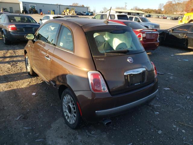 2012 FIAT 500 LOUNGE 3C3CFFCR0CT385449
