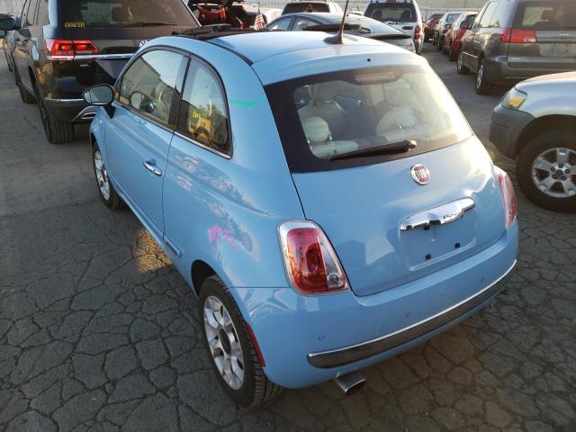 2017 FIAT 500 LOUNGE 3C3CFFCR0HT659112