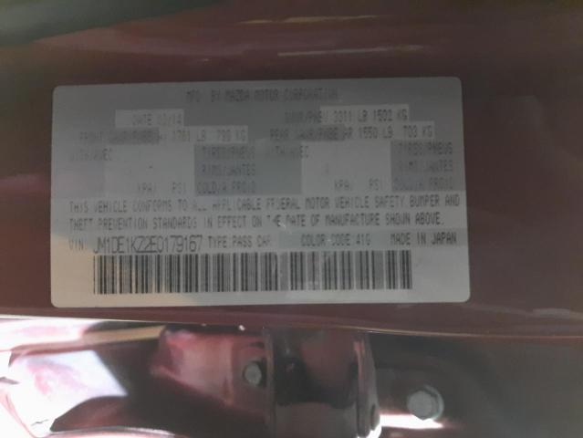 2014 MAZDA MAZDA2 SPO JM1DE1KZ2E0179167