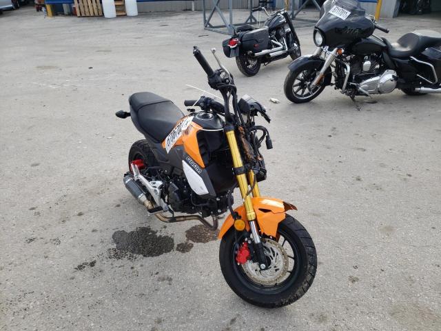 Salvage cars for sale from Copart Orlando, FL: 2020 Honda Grom 125